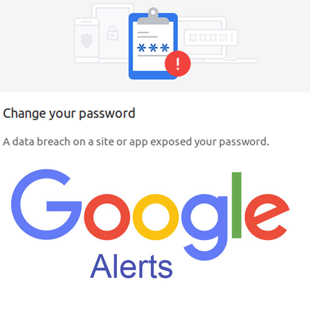 If you set up google alerts in your security settlings they will let you know if any of your saved passwords or emails have been stolen.